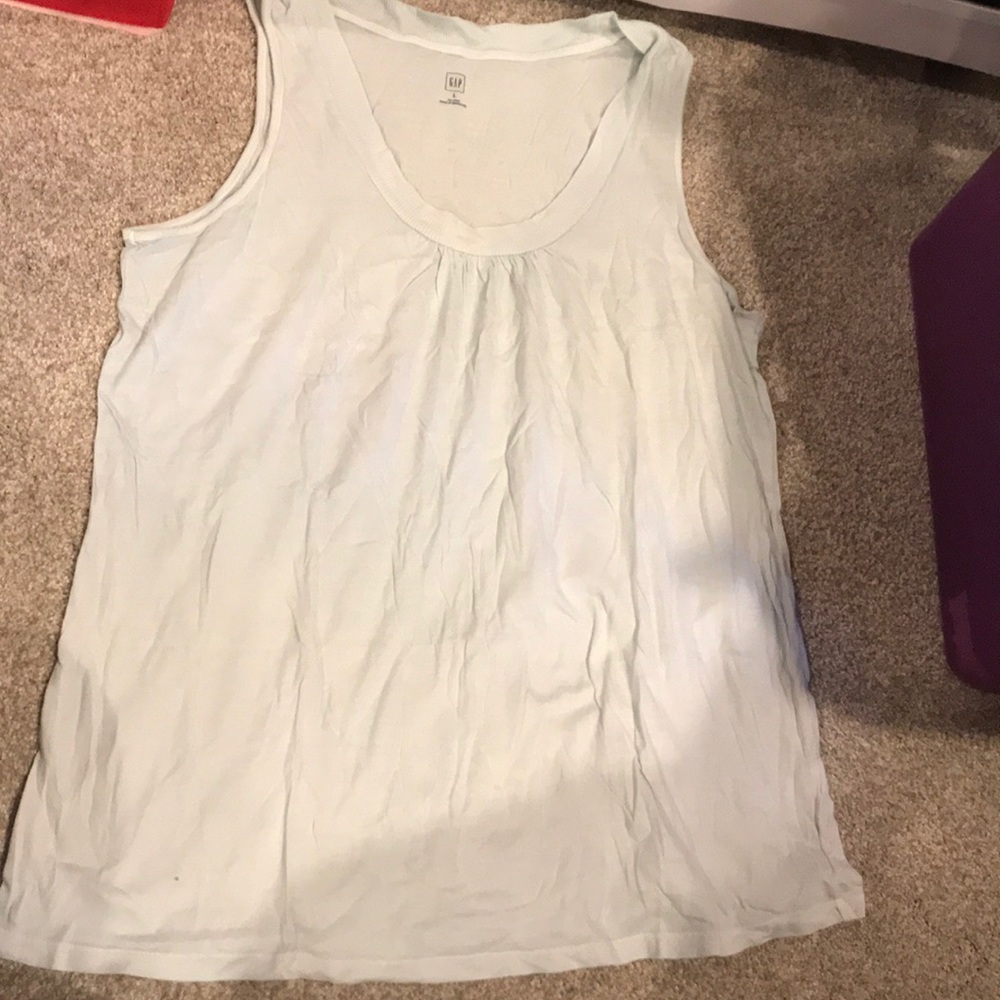 Light blue L Gap Tank